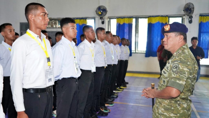 Dankodaeral XI Pimpin Penandatanganan Pakta Integritas Rekrutmen Calon Taruna AAL 2026 di Papua Selatan