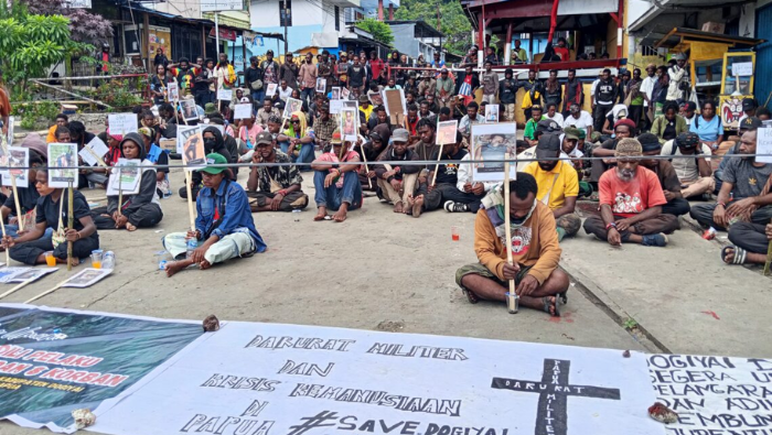 Mahasiswa Dogiyai Turun ke Jalan, Desak Usut Tuntas Kasus Kekerasan Bersenjata di Tanah Papua