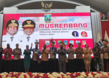 Musrenbang Otsus dan RKPD 2027: Gubernur Papua Barat Paparkan Tujuh Prioritas Pembangunan Daerah