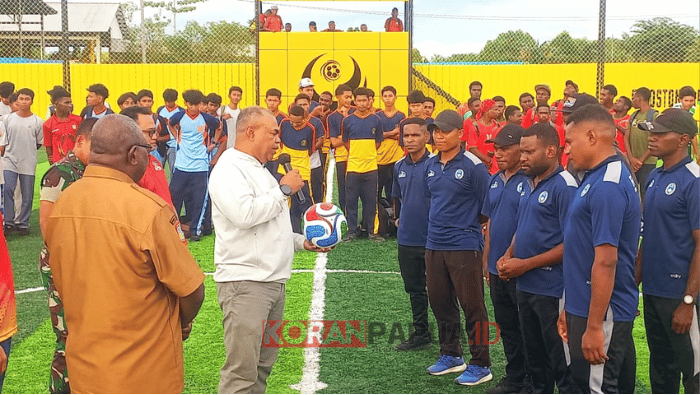 27 Tim SMA/SMK di Mimika Berlaga di Turnamen Mini Soccer Kapolda Papua Tengah Cup II