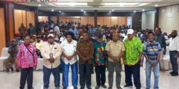 MRP Papua Tengah Serap Aspirasi Masyarakat Mimika Soal Dana Otsus dan Keamanan