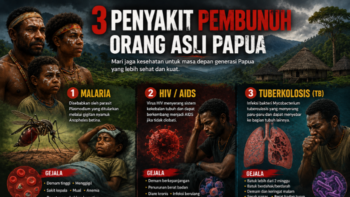 Gubernur Matius Fakhiri: Tiga Penyakit Ini Pembunuh Terbesar Orang Asli Papua