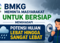 BMKG Ingatkan Waspadai Siklon Tropis Jangmi, Papua Tengah Berpotensi Hujan Lebat
