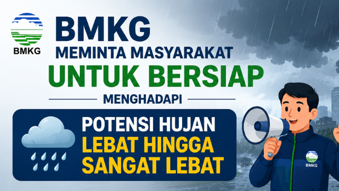 BMKG Ingatkan Waspadai Siklon Tropis Jangmi, Papua Tengah Berpotensi Hujan Lebat