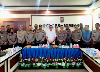 Kunjungi Polres Mimika: Komisi III DPR RI Buka Ruang Dialog dengan Jajaran Kepolisian Papua Tengah