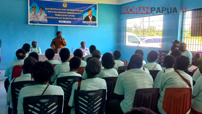 DP3A Mimika Gencarkan Pencegahan Kekerasan Anak dan Perempuan di Kampung Minabua