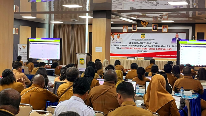 Serapan Anggaran Rendah, Bappeda Mimika Dorong OPD Percepat Input Realisasi Kegiatan di Si-Monev