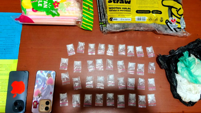 Perempuan di Mimika Diciduk Polisi, 36 Paket Sabu Siap Edar Disita