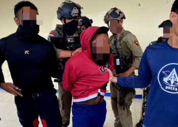 Satgas Damai Cartenz Tangkap Terduga Wadanyon HSSBI di Yahukimo