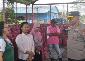 Kapolda Papua Tengah Perintahkan Jajaran Awasi Distribusi Gas dan BBM di Mimika