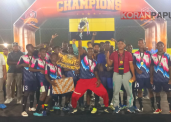 SMAN 3 Kokonao Juara Kapolda Papua Tengah Cup II, Bungkam SMA Taruna 3-0