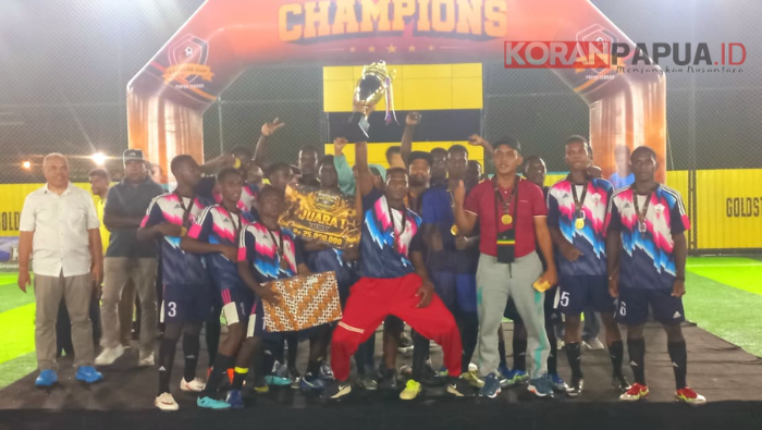 SMAN 3 Kokonao Juara Kapolda Papua Tengah Cup II, Bungkam SMA Taruna 3-0