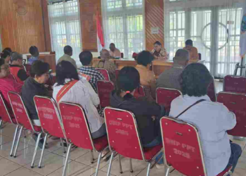 Matangkan Persiapan Pesparawi Nasional XIV, LPPD Kabupaten di Papua Tengah Berkumpul di Nabire