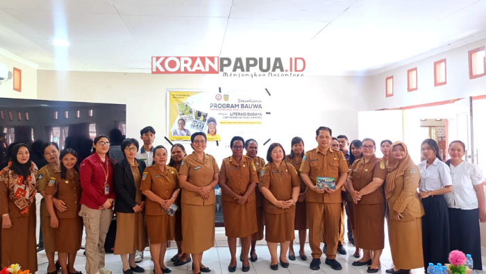 Program BAUWA SD Sentra Pendidikan Timika Angkat Cerita Rakyat Kamoro untuk Tingkatkan Literasi