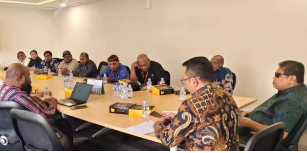 Temui Penasehat Khusus Presiden, Pansus Moker DPRK Mimika Minta Pemerintah Tuntaskan Persoalan Buruh