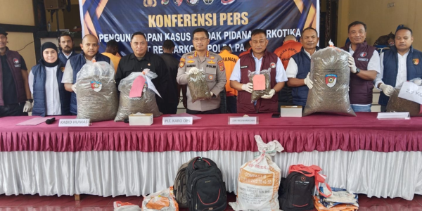 Polda Papua Gagalkan Peredaran Puluhan Kilogram Ganja Jaringan Internasional, Libatkan WNA