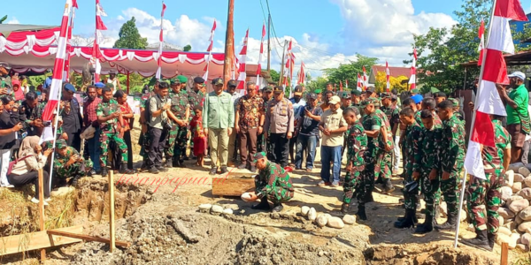 Pembangunan Jembatan Garuda Merah Putih di Mimika Resmi Dimulai, Perkuat Konektivitas Wilayah
