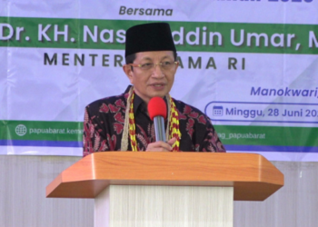 Berkunjung ke Mansinam, Menteri Agama Ungkapkan Rasa Hormat atas Nilai-nilai Sejarah