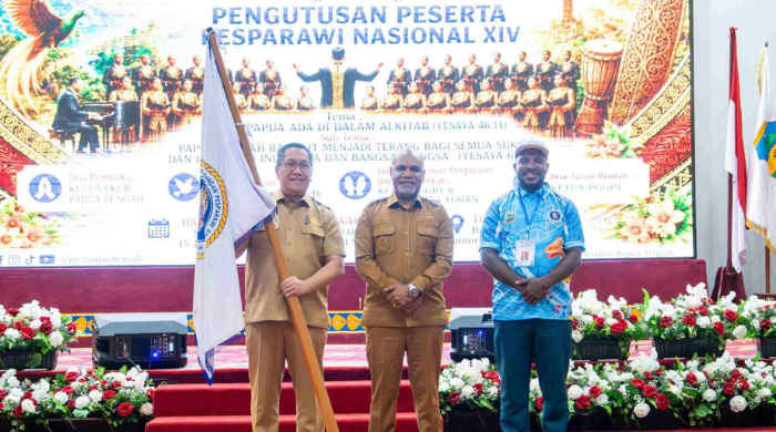 Mencatat Sejarah Baru: Papua Tengah Kirim 300 Peserta ke Pesparawi Nasional XIV