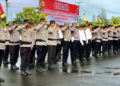 71 Personel Polres Mimika Naik Pangkat, Kapolres Tekankan Profesionalisme dan Integritas