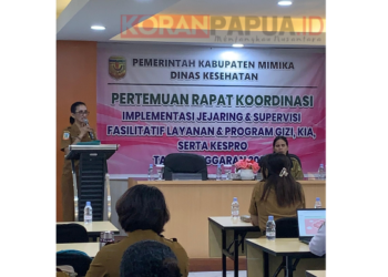 Tingkatkan Kualitas Pelayanan, Dinkes Mimika Perkuat Jejaring Layanan Gizi, KIA dan Kespro