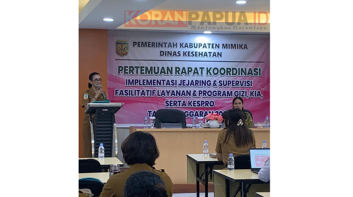 Tingkatkan Kualitas Pelayanan, Dinkes Mimika Perkuat Jejaring Layanan Gizi, KIA dan Kespro