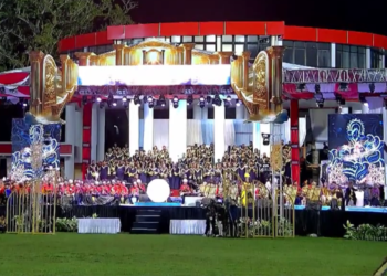 Pembukaan Pesparawi Nasional XIV Berlangsung Meriah, Mempertemukan 5.434 Peserta dari 38 Provinsi