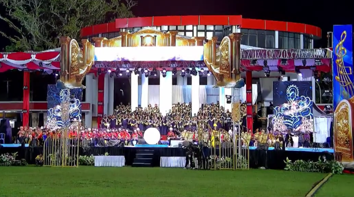 Pembukaan Pesparawi Nasional XIV Berlangsung Meriah, Mempertemukan 5.434 Peserta dari 38 Provinsi