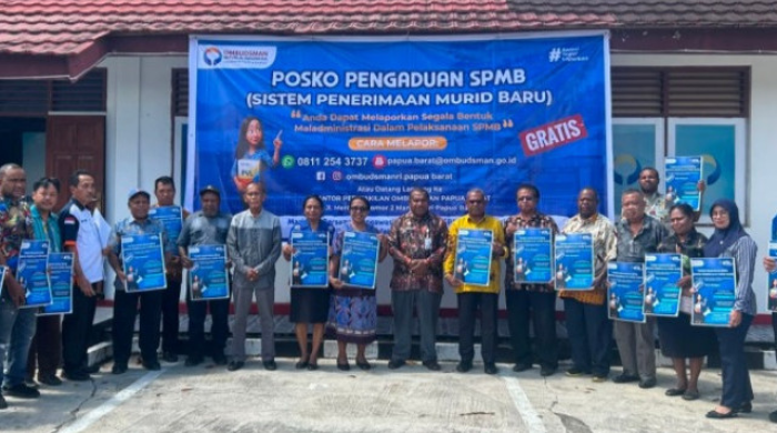 SPMB Jangan Dijadikan Ajang Pungutan Liar, Ombudsman Papua Barat Buka Posko Pengaduan