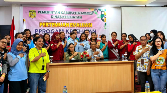 Dinkes Mimika Evaluasi Program, Perkuat Layanan Kesehatan Usia Sekolah