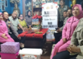 Jelang HUT Bhayangkara ke-80, Polres Mimika Jenguk Personel Sakit Menahun, Satu Anggota Berpulang