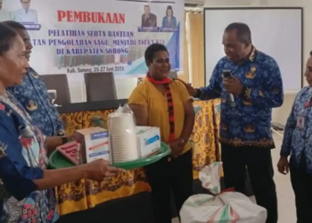 Kembangkan Pangan Lokal, Mama-Mama Papua Dilatih Olah Sagu Menjadi Aneka Kue Bernilai Ekonomis
