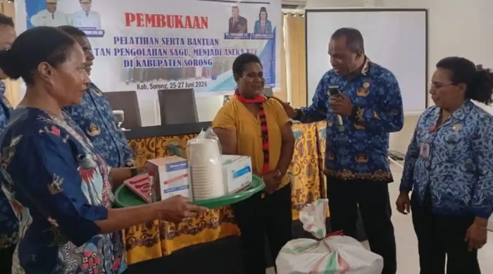 Kembangkan Pangan Lokal, Mama-Mama Papua Dilatih Olah Sagu Menjadi Aneka Kue Bernilai Ekonomis