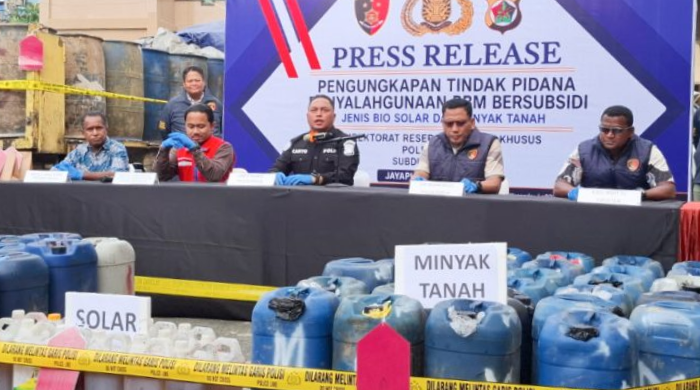 Polda Papua Ungkap Dua Kasus Dugaan Penimbunan BBM, Potensi Kerugian Negara Diprediksi Rp650 Juta