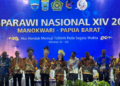 Pesparawi Nasional XIV di Manokwari Resmi Ditutup, Habiskan Anggaran Rp65,3 Miliar, Sulut Juara Umum