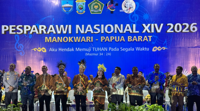 Pesparawi Nasional XIV di Manokwari Resmi Ditutup, Habiskan Anggaran Rp65,3 Miliar, Sulut Juara Umum