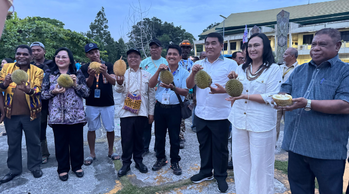 1.000 Durian Ungkapan Sukacita Kesuksesan Pesparawi Nasional, Dirjen Bimas Kristen: Apresiasi Toleransi di Tanah Papua