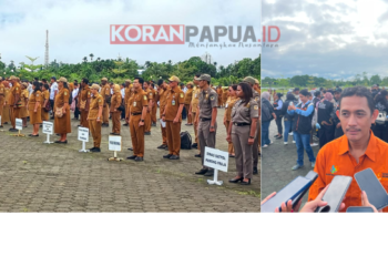 Apel Gabungan Tandai Dimulainya SE 2026 di Mimika, Pemda Ajak Masyarakat Dukung Pendataan BPS