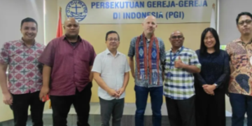 PGI dan PKN-KiA Bahas Penguatan Respons Kemanusiaan di Papua, Dihadiri Pieter Van Der Will