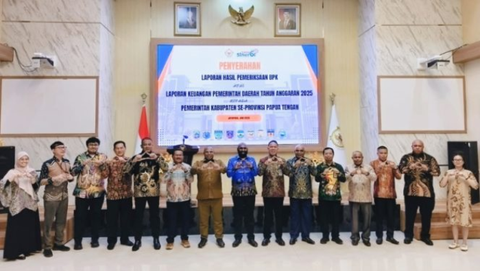 Tujuh Tahun Berturut-turut Pemkab Puncak Terima Opini WTP
