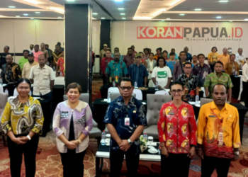 Tingkatkan Derajat Kesehatan, Dinkes Mimika Gandeng Lembaga Adat dan Tokoh Masyarakat