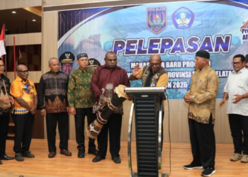 145 Mahasiswa Beasiswa Afirmasi di Papua Selatan Dilepas ke Sejumlah Kampus di Indonesia