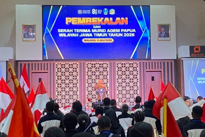 Terima 152 Anak Papua Bersekolah di Jawa Timur, Gubernur Khofifah: Anggap Saya Mama Kalian