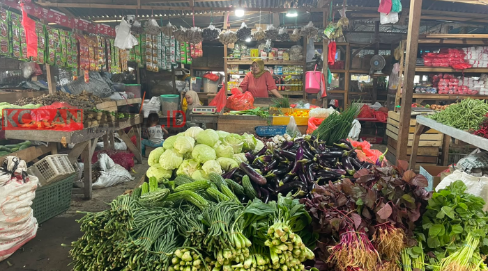 Harga Sayuran di Pasar Sentral Timika Masih Tinggi, Pedagang Keluhkan Daya Beli Masyarakat Menurun