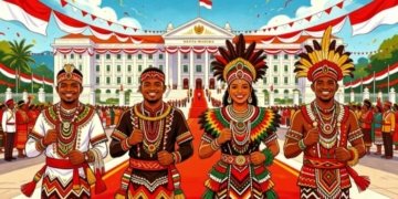 Papua Barat Kirim Empat Wakil Gita Bahana Nusantara untuk Upacara HUT RI di Istana