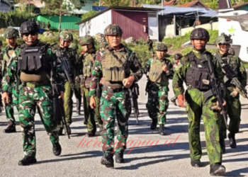 Pastikan Kesiapan Satgas TNI di Medan Pegunungan Papua, Kaskogabwilhan III Terjun ke Beoga