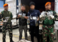 Dalam Sehari, Satgas Pasgat Pos Jayapura Gagalkan Dua Kasus Penyelundupan Narkotika Seberat 794 Gram