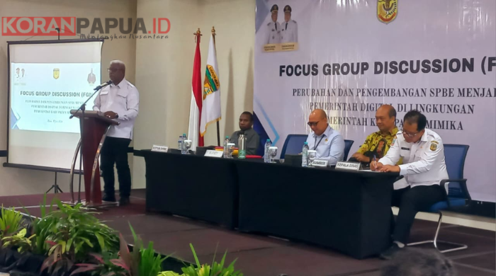 Bupati Johannes Rettob: Tahun 2026 Pemkab Mimika Targetkan Satu Data Terintegrasi Real-Time