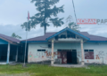 Kondisi Kantor Pemerintahan Kampung Nawaripi-Mimika Terbengkalai
