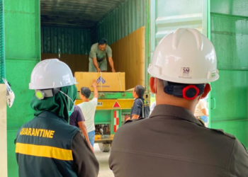 604 Ton Minyak Sawit Mentah Senilai Rp6 Miliar asal Mimika Dikirim ke Surabaya